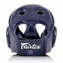 Fairtex HG6 Боксерский Шлем Тайский Бокс Закрытая Макушка "Competition" Красный или Синий